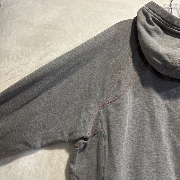 Nike Team Syracuse Lacrosse Hoodie Sweatshirt Men's Size XXL Grey Orange - Picture 10 of 16